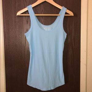 baby blue tank top